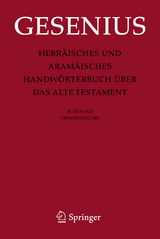 Hebräisches und Aramäisches Handwörterbuch über das Alte Testament - Gesenius, Wilhelm; Donner, Herbert; Meyer, R.D.