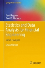 Statistics and Data Analysis for Financial Engineering -  David S. Matteson,  David Ruppert