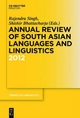 Annual Review of South Asian Languages and Linguistics - Rajendra Singh; Shishir Bhattacharja