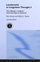 Landmarks In Linguistic Thought Volume I - Professor Roy Harris;  Roy Harris;  Talbot Taylor