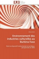 Environnement des industries culturelles au Burkina Faso - Idrissa Zorom