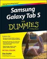 Samsung Galaxy Tab S For Dummies -  Dan Gookin