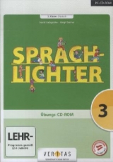 Sprachlichter / 3. Schuljahr - Übungs-CD-ROM - Badegruber, Bernd; Steiner, Margit