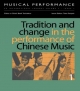 Tradition & Change Performance - Tsao