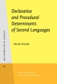 Declarative and Procedural Determinants of Second Languages - Paradis Michel Paradis
