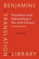 Translation and Interpreting in the 20th Century