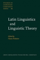 Latin Linguistics and Linguistic Theory