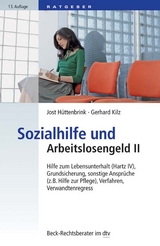 Sozialhilfe und Arbeitslosengeld II - Hüttenbrink, Jost; Kilz, Gerhard