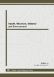 Health, Structure, Material and Environment: Selected, Peer Reviewed Papers from the 2012 International Conference of Health, Structure, Material and Environment (HSME 2012), December 4-5, 2012, Shenzhen, China - Yun Wu; Yijin Wu