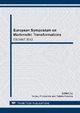 Martensitic Transformations: Selected, Peer Reviewed Papers from the 9th European Symposium on Martensitic Transformations ESOMAT 2012, September 9-16, 2012, Saint-Petersburg, Russia - Sergey Prokoshkin; Natalia Resnina