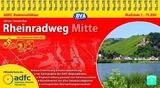 ADFC-Radreiseführer Rheinradweg Mitte 1:75.000 praktische Spiralbindung, reiß- und wetterfest, GPS-Tracks Download - Otmar Steinbicker