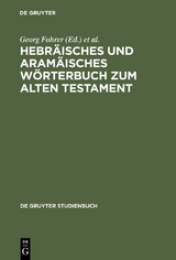 Hebräisches und aramäisches Wörterbuch zum Alten Testament - 