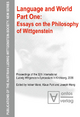 Essays on the philosophy of Wittgenstein Volker Munz Editor