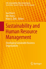 Sustainability and Human Resource Management - 