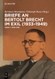 Briefe an Bertolt Brecht im Exil (1933-1949)