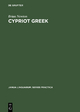 Cypriot Greek