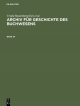 Archiv für Geschichte des Buchwesens. Band 54 - Historische Kommission des Börsenvereins;  Björn Biester