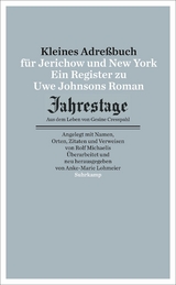Kleines Adressbuch für Jerichow und New York - 