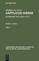 Philipp von Zesen: Sämtliche Werke. Lyrik I / Philipp von Zesen: Sämtliche Werke. Bd 1: Lyrik I. Bd 1/Tl 2 - Philipp von Zesen; Ferdinand van Ingen