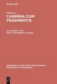 Pindarus: Carmina cum fragmentis / Fragmenta. Indices - Herwig Maehler