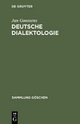 Deutsche Dialektologie - Jan Goossens