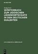 Wörterbuch zum jiddischen Lehnwortschatz in den deutschen Dialekten - Heidi Stern