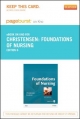 Foundations of Nursing - Pageburst E-Book on Kno (Retail Access Card) - Kim Cooper; Kelly Gosnell; Barbara Lauritsen Christensen; Elaine Oden Kockrow
