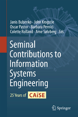 Seminal Contributions to Information Systems Engineering - 