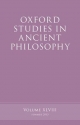 Oxford Studies in Ancient Philosophy, Volume 48