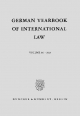 German Yearbook of International Law / Jahrbuch für Internationales Recht. - Kerstin Odendahl;  Nele Matz-Lück;  Andreas von Arnauld
