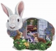 Kaninchen im Kohl (Konturenpuzzle) - Mary Thompson