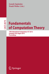 Fundamentals of Computation Theory - 