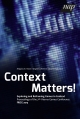Context Matters!: Exploring and Reframing Games and Play in Context