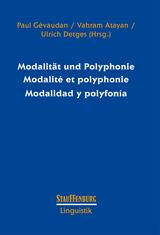 Modalität und Polyphonie Modalité et polyphonie Modalidad y polyfonía - 