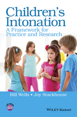 Children's Intonation -  Joy Stackhouse,  Bill Wells