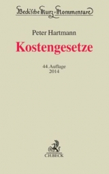 Kostengesetze - Peter Hartmann