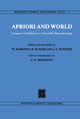 Apriori and World: European Contributions to Husserlian Phenomenology (Martinus Nijhoff Philosophy Texts, 2, Band 2)