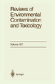 Reviews of Environmental Contamination and Toxicology - Dr. George W. Ware