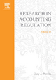 Research in Accounting Regulation, Volume 15 - Gary Previts;  Gary Previts