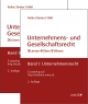 Unternehmens- und Gesellschaftsrecht, Band 1 + 2 - Thomas Ratka; Roman Rauter; Clemens Völkl