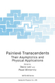 Painlevé Transcendents: Their Asymptotics and Physical Applications Decio Levi Editor