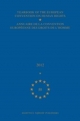 Yearbook of the European Convention on Human Rights/Annuaire de la convention europeenne des droits de l'homme, Volume 55 (2012)
