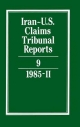 Iran-U.S. Claims Tribunal Reports: Volume 9 - M.E. MacGlashan; J.C. Adlam