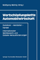 Wertschöpfungskette Automobilwirtschaft - Wolfgang Meinig