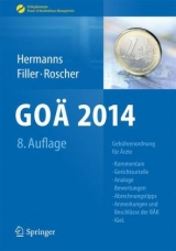 GOÄ 2014 - Hermanns, Peter M.; Filler, Gert; Roscher, Bärbel