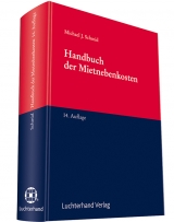 Handbuch der Mietnebenkosten - Schmid, Michael J