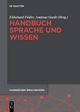 Handbuch Sprache und Wissen Ekkehard Felder Editor