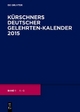 Kürschners Deutscher Gelehrten-Kalender / 2015: [Print + Online]