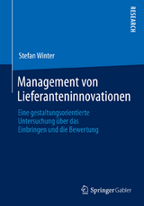 Management von Lieferanteninnovationen - Stefan Winter