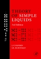 Theory of Simple Liquids - Jean-Pierre Hansen;  I.R. McDonald